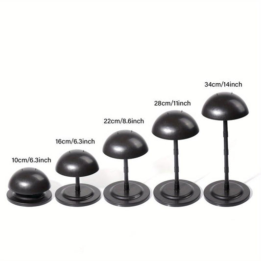 Adjustable Wig & Hat Display Stand - Professional Use