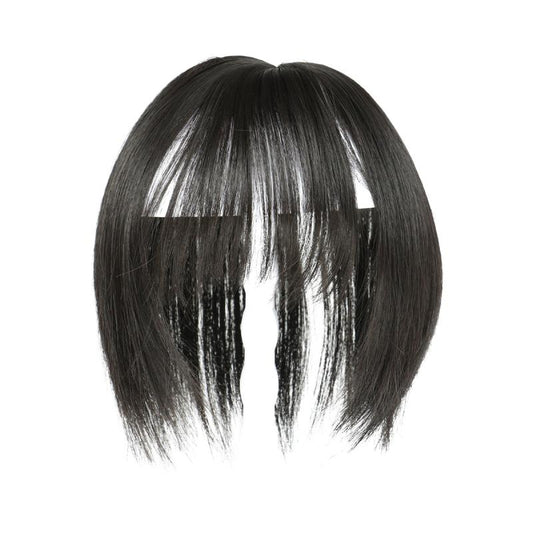 Clip In Bangs Synthetic Hair Clip On Air Fringe Hairpiece