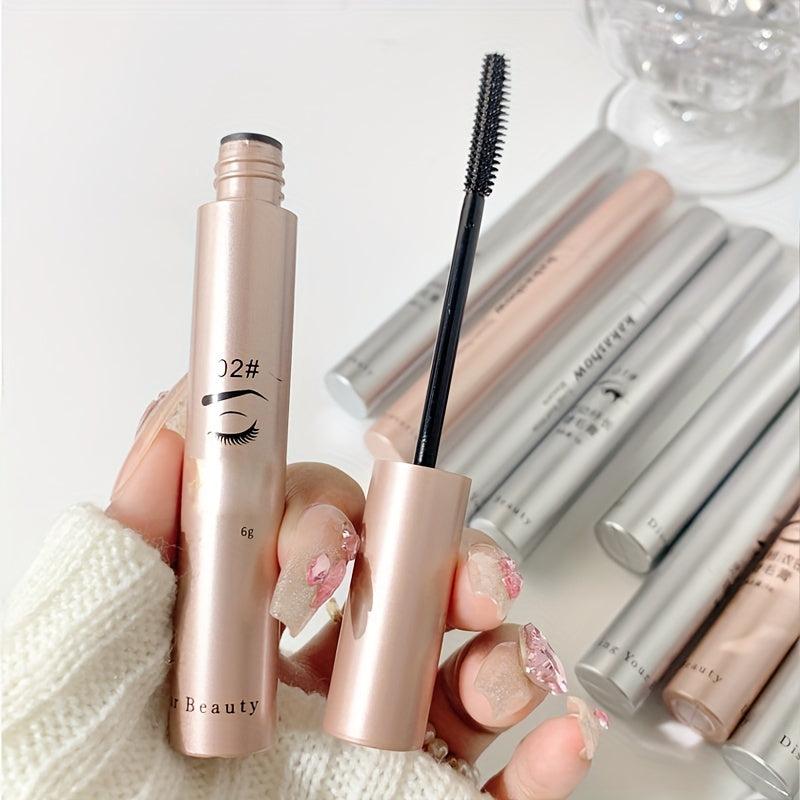 Slender Mascara Lengthening Thick Curling Eyelashes Smudge-Proof Makeup