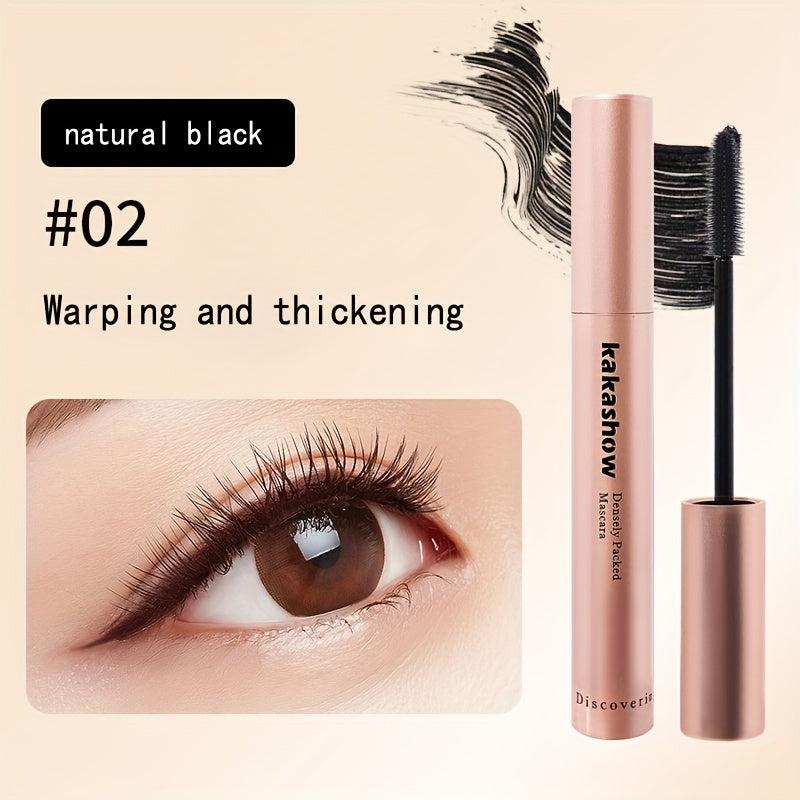Slender Mascara Lengthening Thick Curling Eyelashes Smudge-Proof Makeup