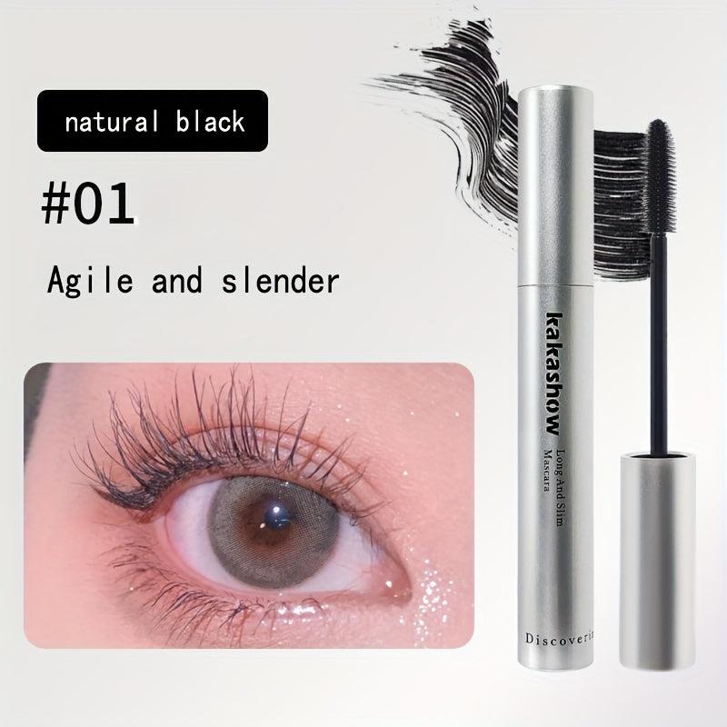 Slender Mascara Lengthening Thick Curling Eyelashes Smudge-Proof Makeup