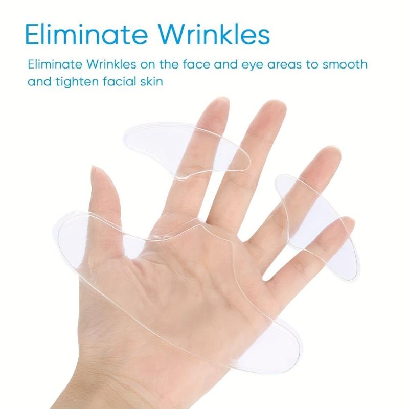 3pcs Silicone Wrinkle Sticker Set for Forehead & Eye Lift Patch