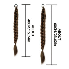 Long Braid Ponytail Extension Synthetic Heat Resistant Hair Extension