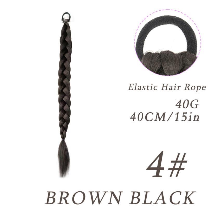 Long Braid Ponytail Extension Synthetic Heat Resistant Hair Extension