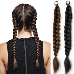 Long Braid Ponytail Extension Synthetic Heat Resistant Hair Extension