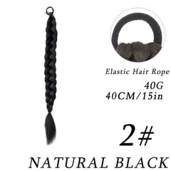 Long Braid Ponytail Extension Synthetic Heat Resistant Hair Extension