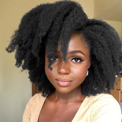 Afro Kinky Crochet Hair Wig for Women