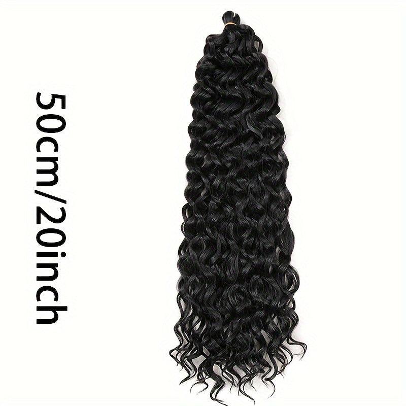 20in Hawaiian Roll Extensions Ponytail Braided Wig Synthetic Crochet Hair