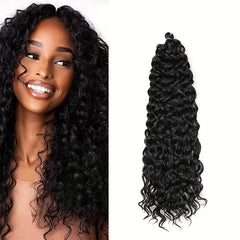 20in Hawaiian Roll Extensions Ponytail Braided Wig Synthetic Crochet Hair