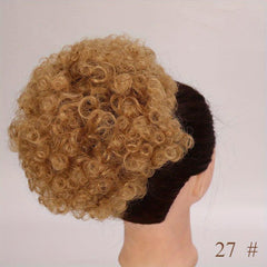 Curly Afro Puff Drawstring Ponytail for Women