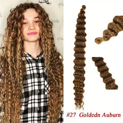 76 2 Cm Afro Curls Deep Wave Braiding Hair Extensions