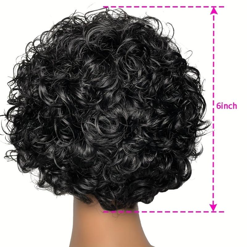 Curly Short Bob Lace Front Wig Human Hair Brazilian Virgin Hair