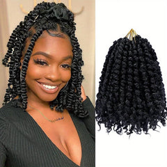8 Packs Passion Twist Hair Extensions Pre-twisted Crochet Braids Hair For Women
