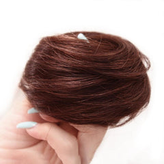 Scrunchie Wig Headpiece Clips for Natural Ponytail Cap