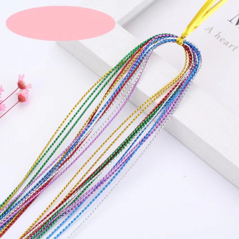 Colorful Braided Hair Rope DIY Ponytail Hair Ribbons Braids Hair Rope