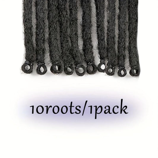 60 96 Cm 10 Strands Dreadlocks Extensions Thin Long Dreads Crochet Hair