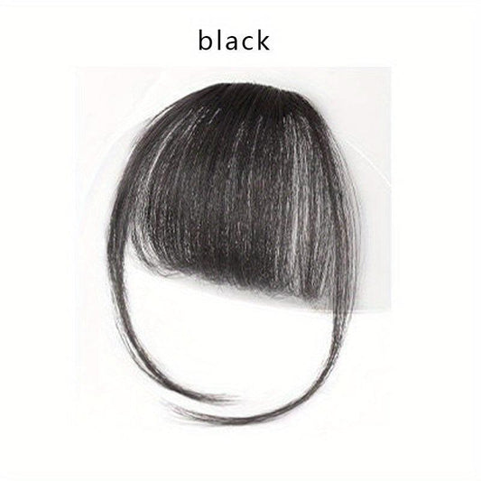 Clip In Bangs with Sideburns Human Hair Extensions for Daily Use