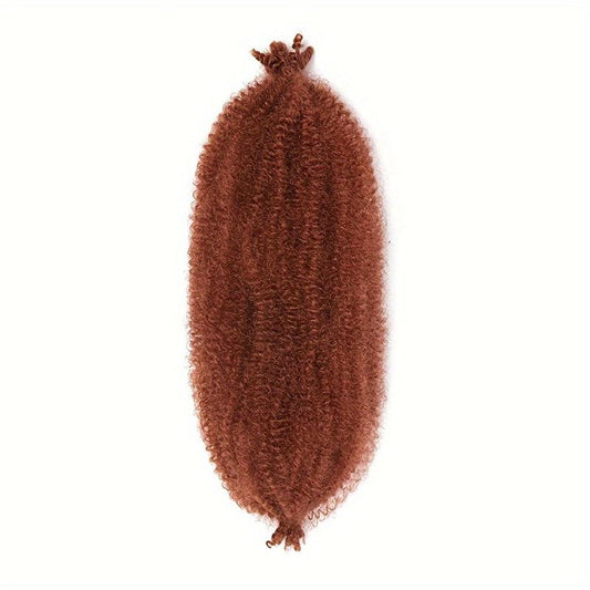 Ginger Curly Hair 350 Fluffy Spring Twisted Hair