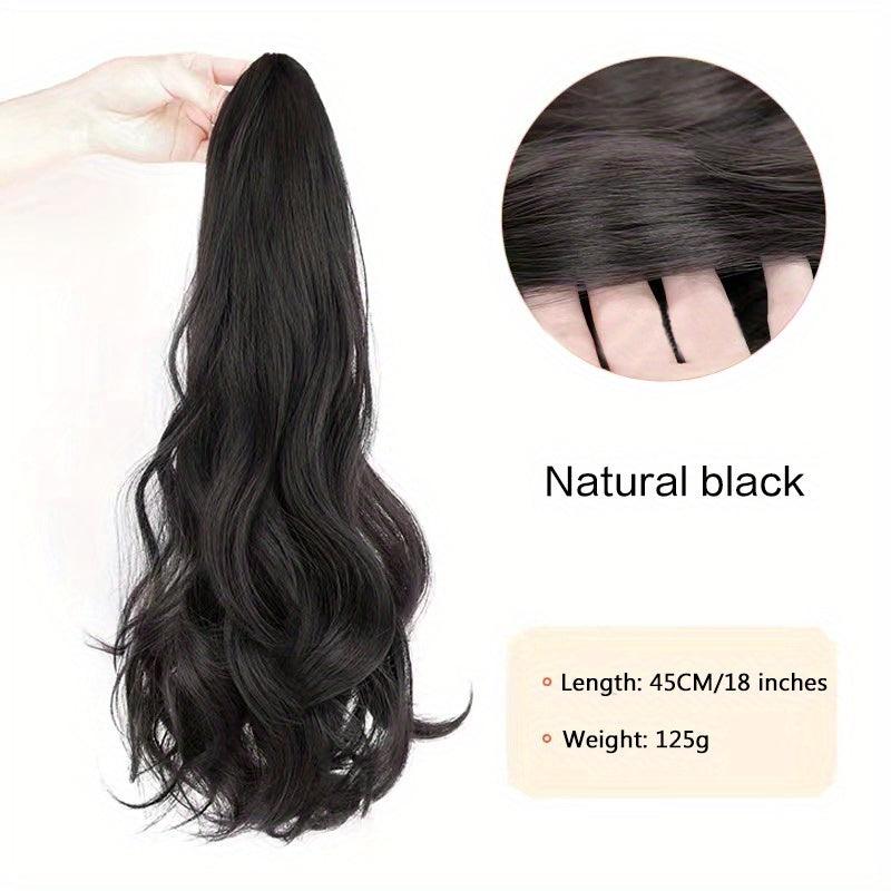 Long Curly Wavy Ponytail Extensions