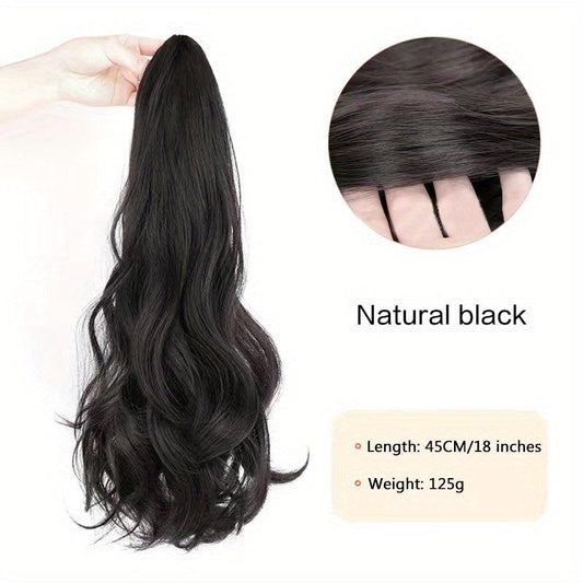 Long Curly Wavy Ponytail Extensions