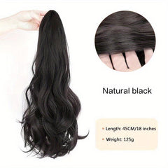 Long Curly Wavy Ponytail Extensions