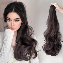 Long Curly Wavy Ponytail Extensions