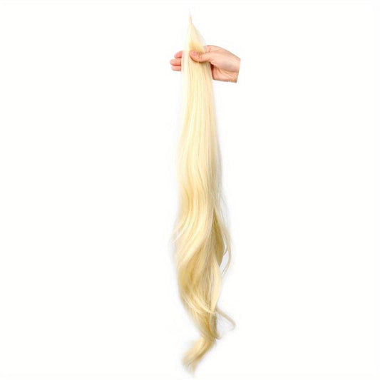 Long Curly Wavy Synthetic Ponytail Extensions 28 Cm