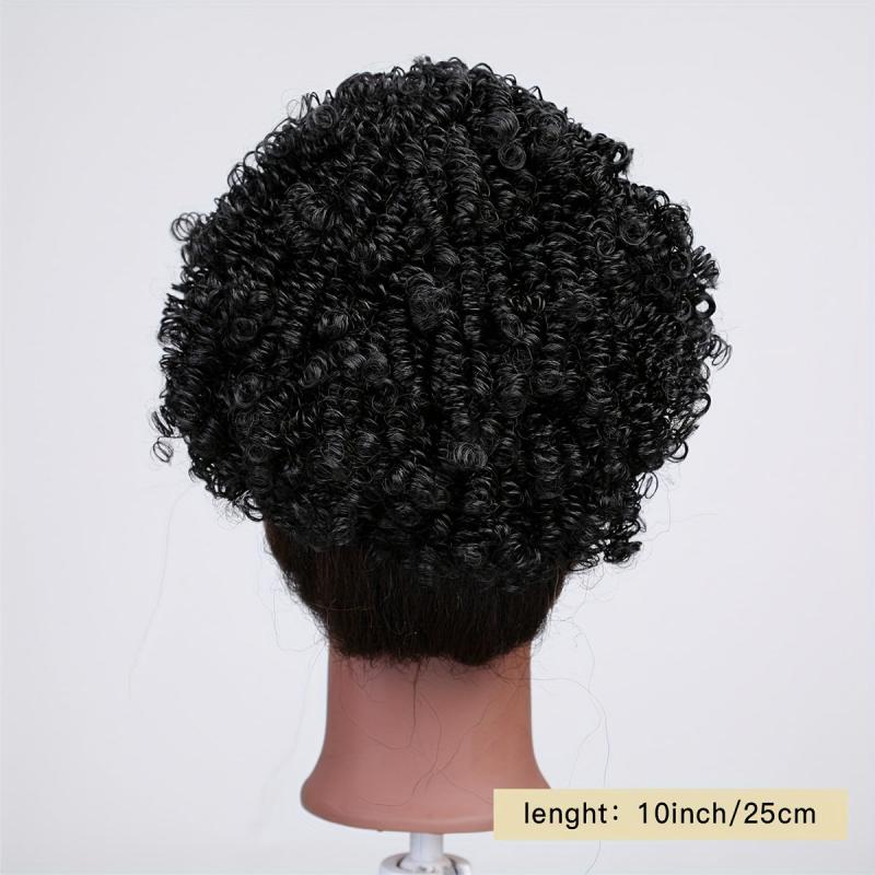 Afro Puff Kinky Curly Drawstring Ponytail Extension