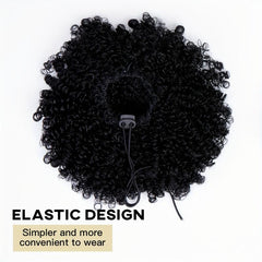 Afro Puff Kinky Curly Drawstring Ponytail Extension