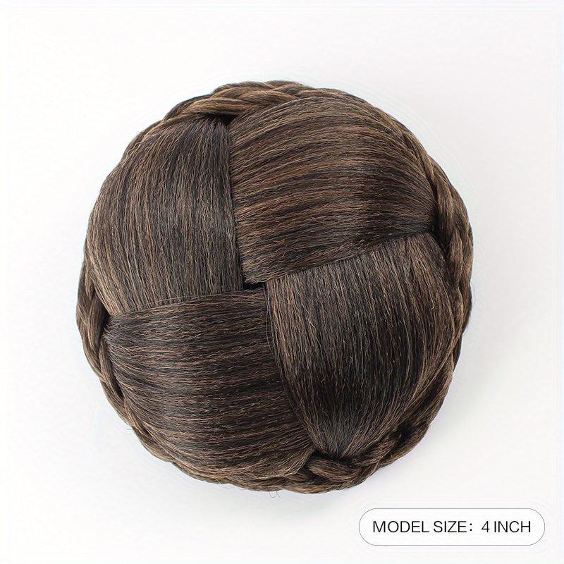 Synthetic Braiding Hair Chignon Bun Donut Scrunchie Hair Extensions