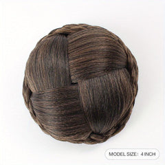 Synthetic Braiding Hair Chignon Bun Donut Scrunchie Hair Extensions