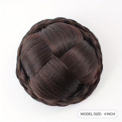 Synthetic Braiding Hair Chignon Bun Donut Scrunchie Hair Extensions
