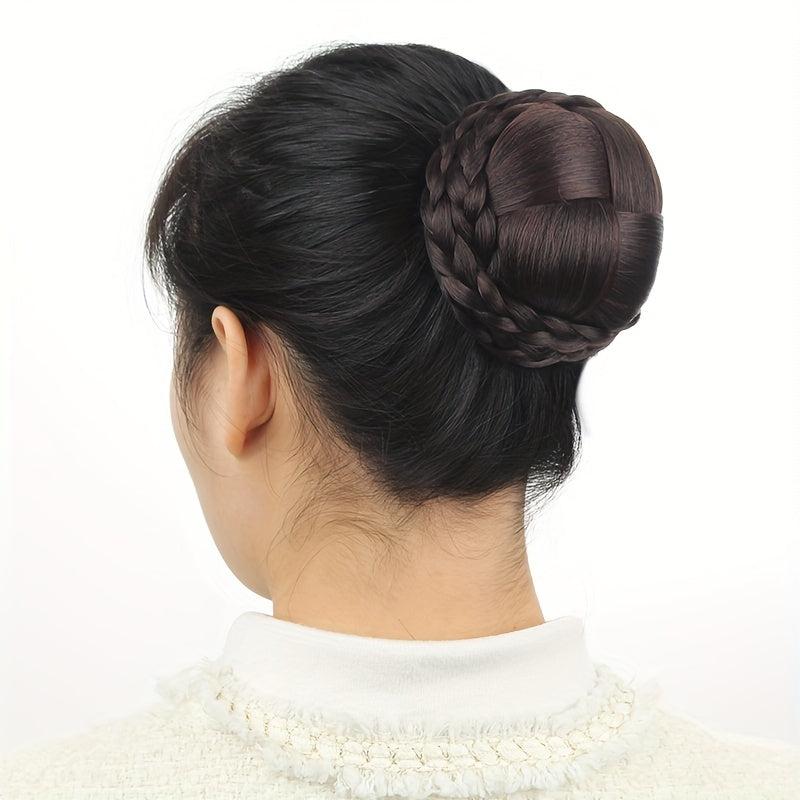 Synthetic Braiding Hair Chignon Bun Donut Scrunchie Hair Extensions