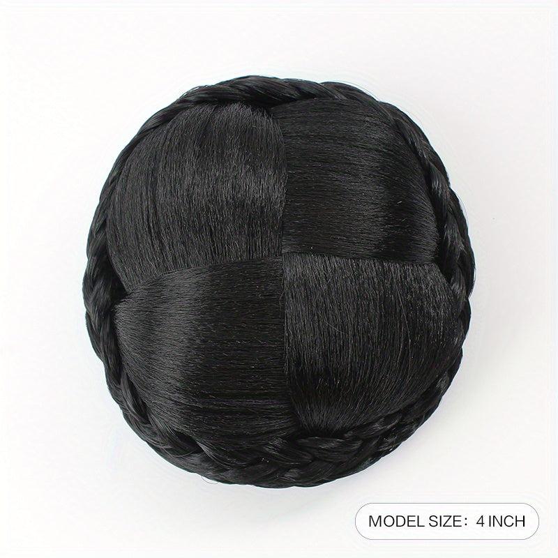 Synthetic Braiding Hair Chignon Bun Donut Scrunchie Hair Extensions