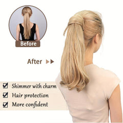 Natural Wavy Ponytail Extension 35-56 cm Synthetic Hairpiece