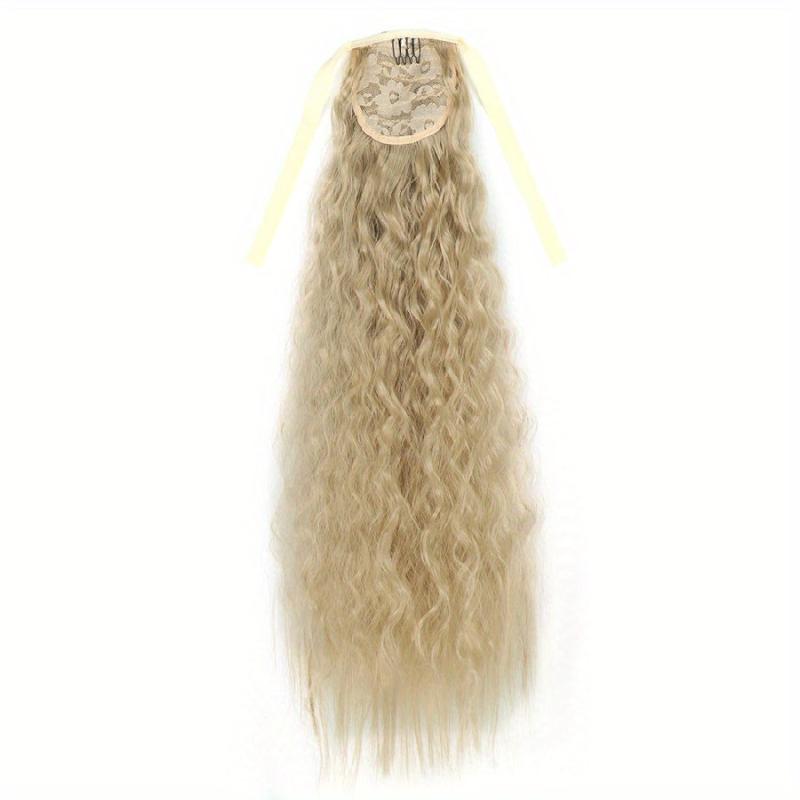 Long Wavy Drawstring Ponytail Extensions