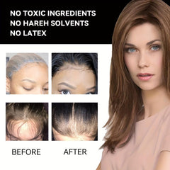 2 Pcs Wig Adhesive Spray Hair Curtain Hairline Easy Dry Skin Safe Spray