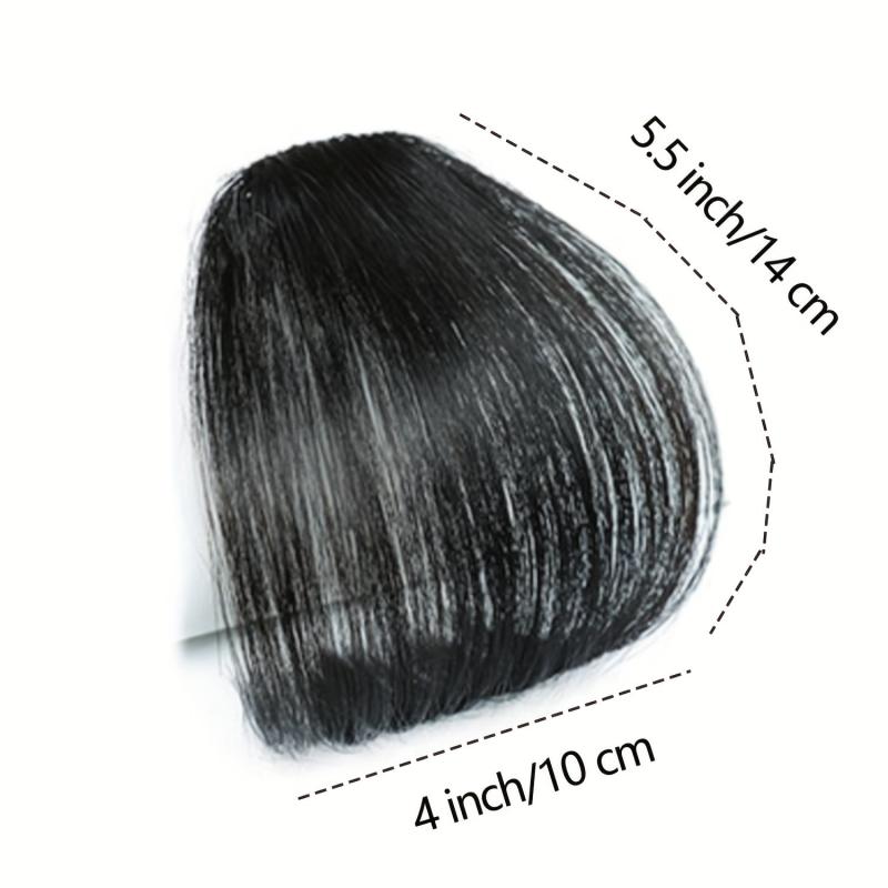 Air Bangs Human Hair Clip In Hair Extensions for Daily Use
