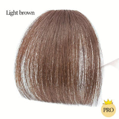 Air Bangs Human Hair Clip In Hair Extensions for Daily Use