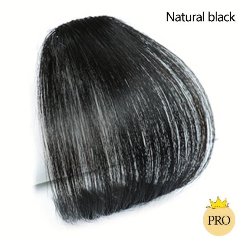 Air Bangs Human Hair Clip In Hair Extensions for Daily Use