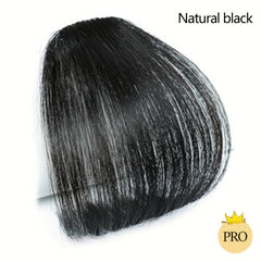 Air Bangs Human Hair Clip In Hair Extensions for Daily Use