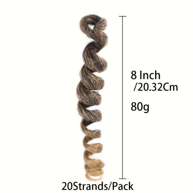 20 Strands Spring Twist Braids Hair Extensions