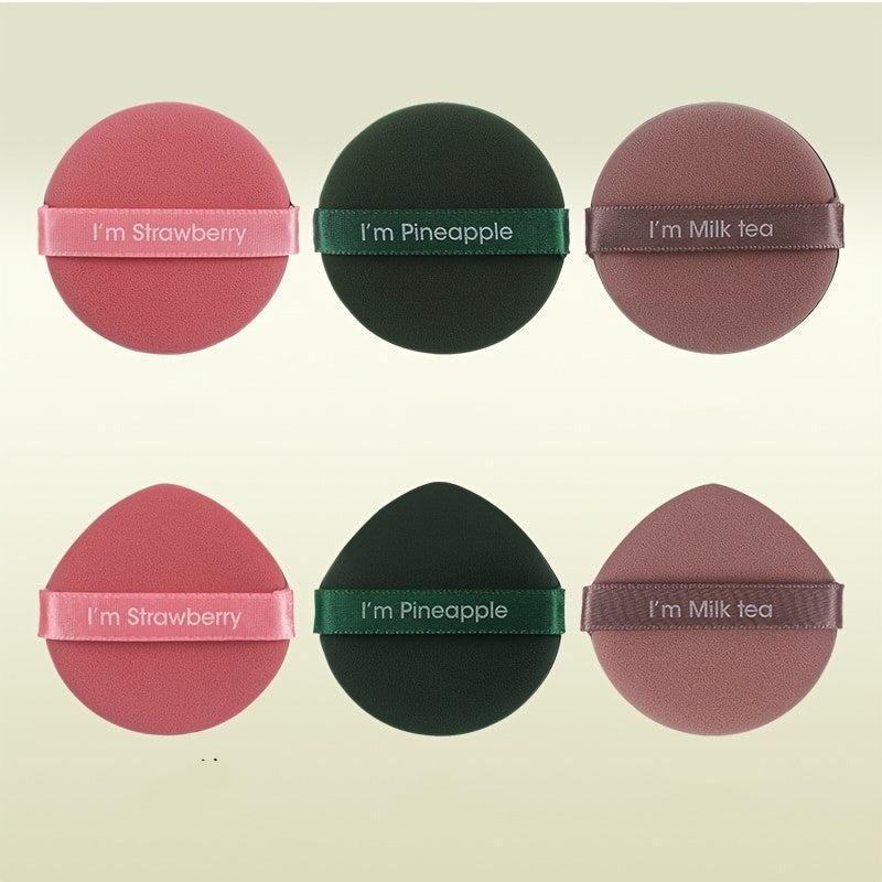 7pcs Air Cushion Puff for Liquid Cream Foundation and Powder Makeup Tool