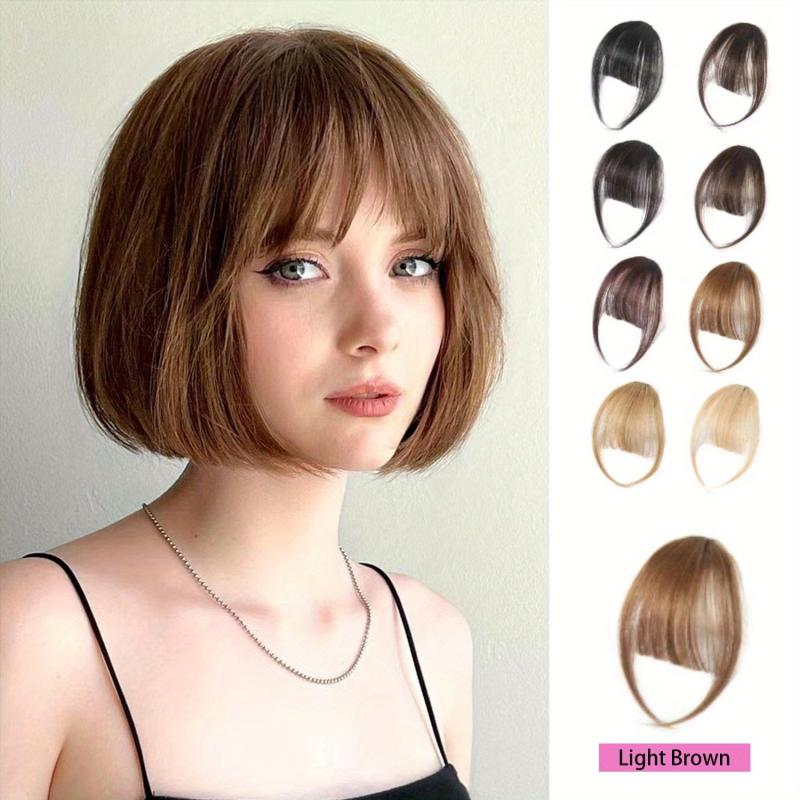 Clip In Wispy Bangs One Piece Hair Extensions
