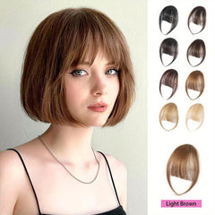 Clip In Wispy Bangs One Piece Hair Extensions