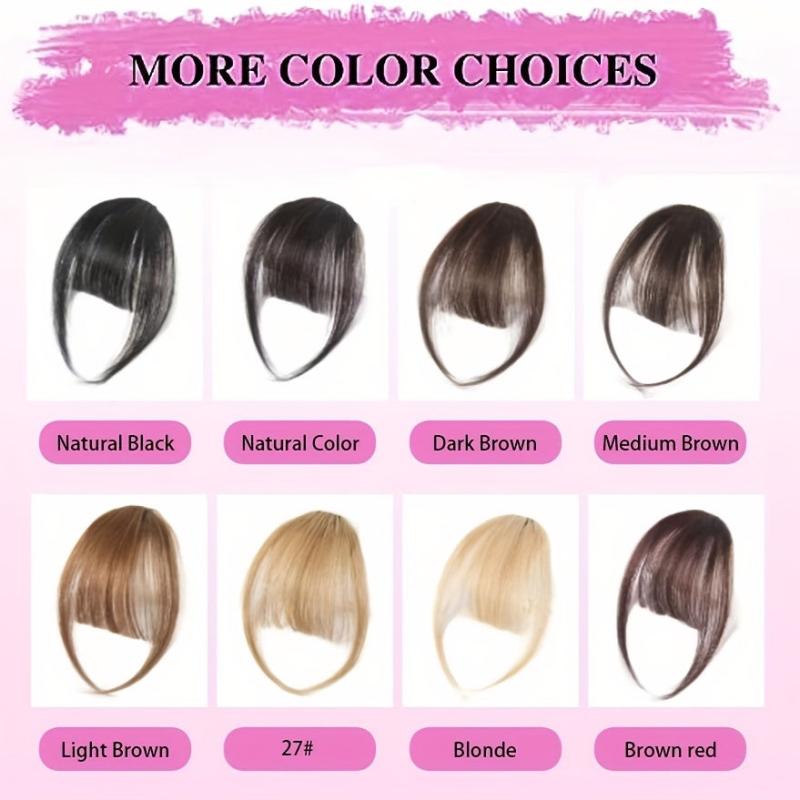 Clip In Wispy Bangs One Piece Hair Extensions