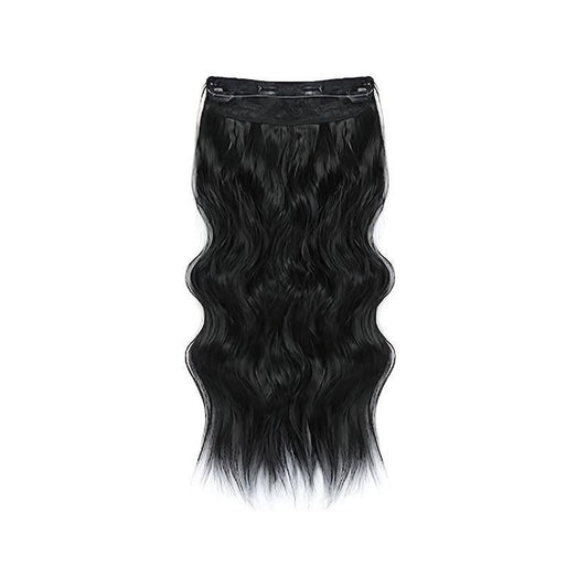 Invisible Wire Hair Extensions Long Wavy Secret Hairpiece
