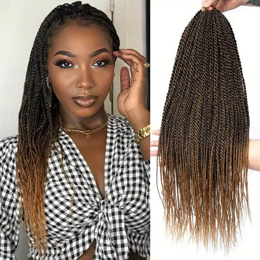 Senegalese Twist Crochet Hair Extensions Pre Looped Braids Hair for Women