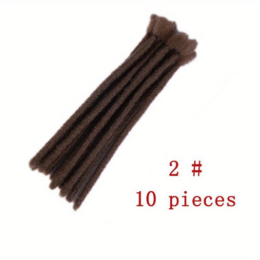 10 Strands Reggae Crochet Braiding Hair Extensions for Women
