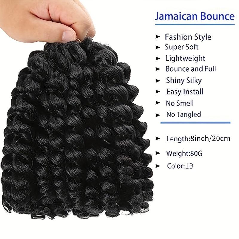 Ringlet Wand Curl Crochet Braids Synthetic Hair 16 Roots Pack
